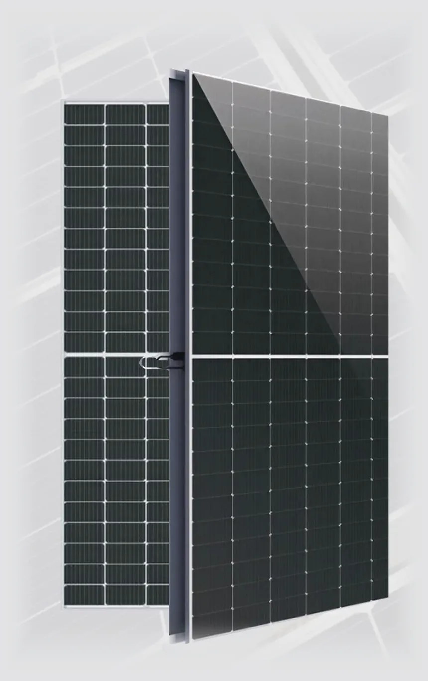 Modul fotovoltaic ROM, față și spate